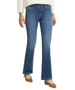 Cross Jeans Lauren in Mittelblau mit Bootcut