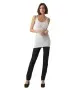 Damen Shirt Maxi My SL Long Top von Vero Moda in Black Bright White