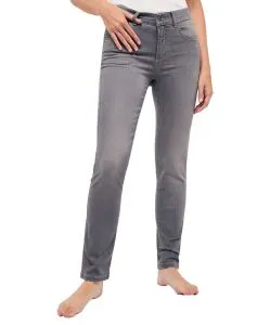 Angels Jeans Cici mit Straight Leg in Dunkelgrau