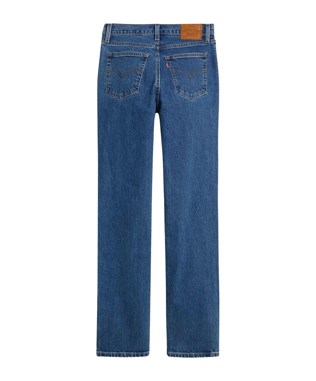 Damen Jeans 724 High Rise Straight von Levis in Mosey Mid Stone