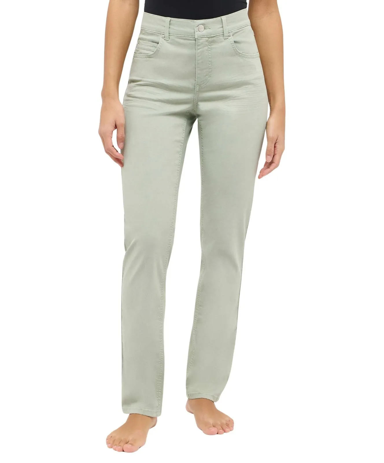 Damen Jeans Cici von Angels in Jade Green Used