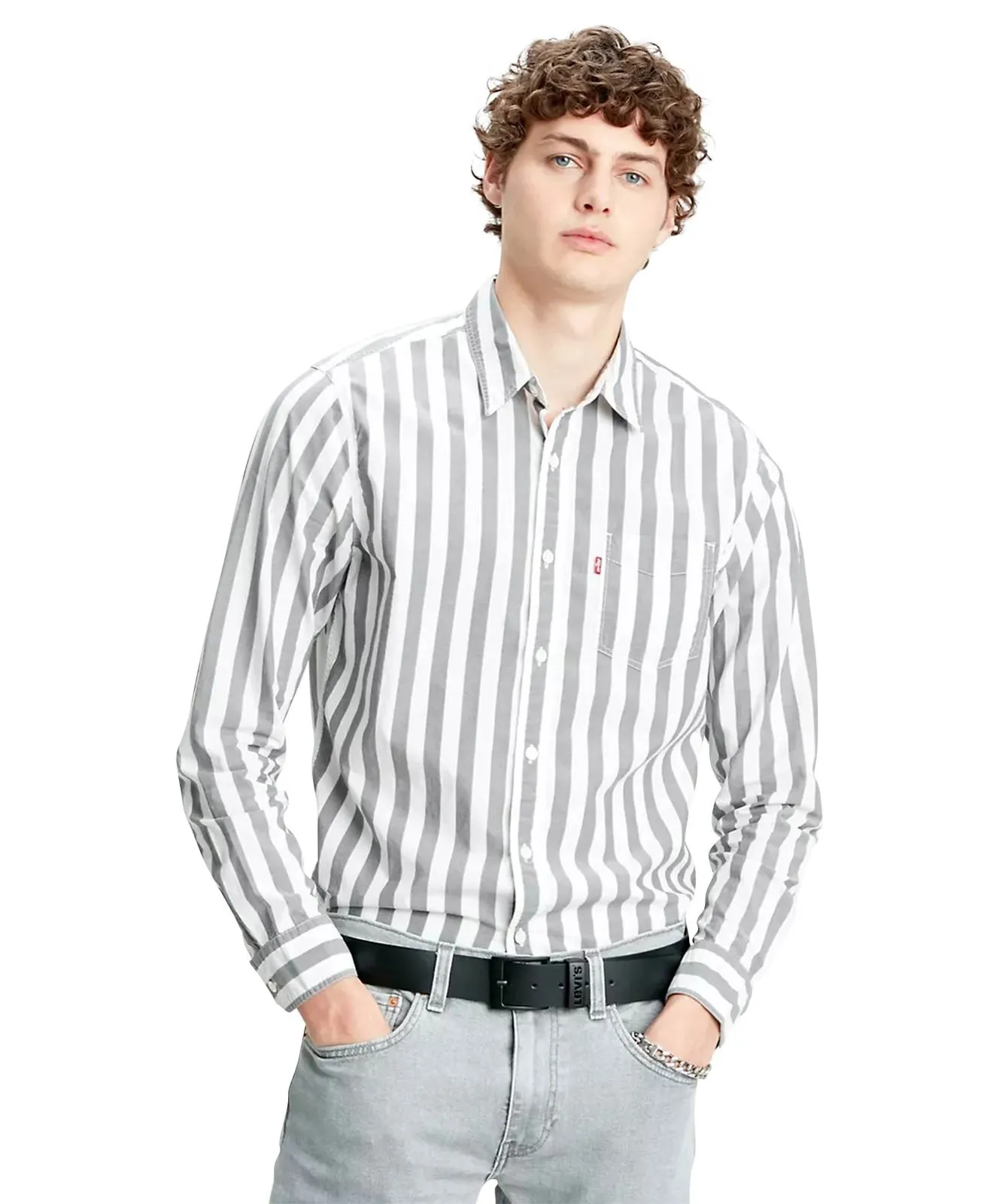 Herren Gürtel Ashland Metal von Levis in Black