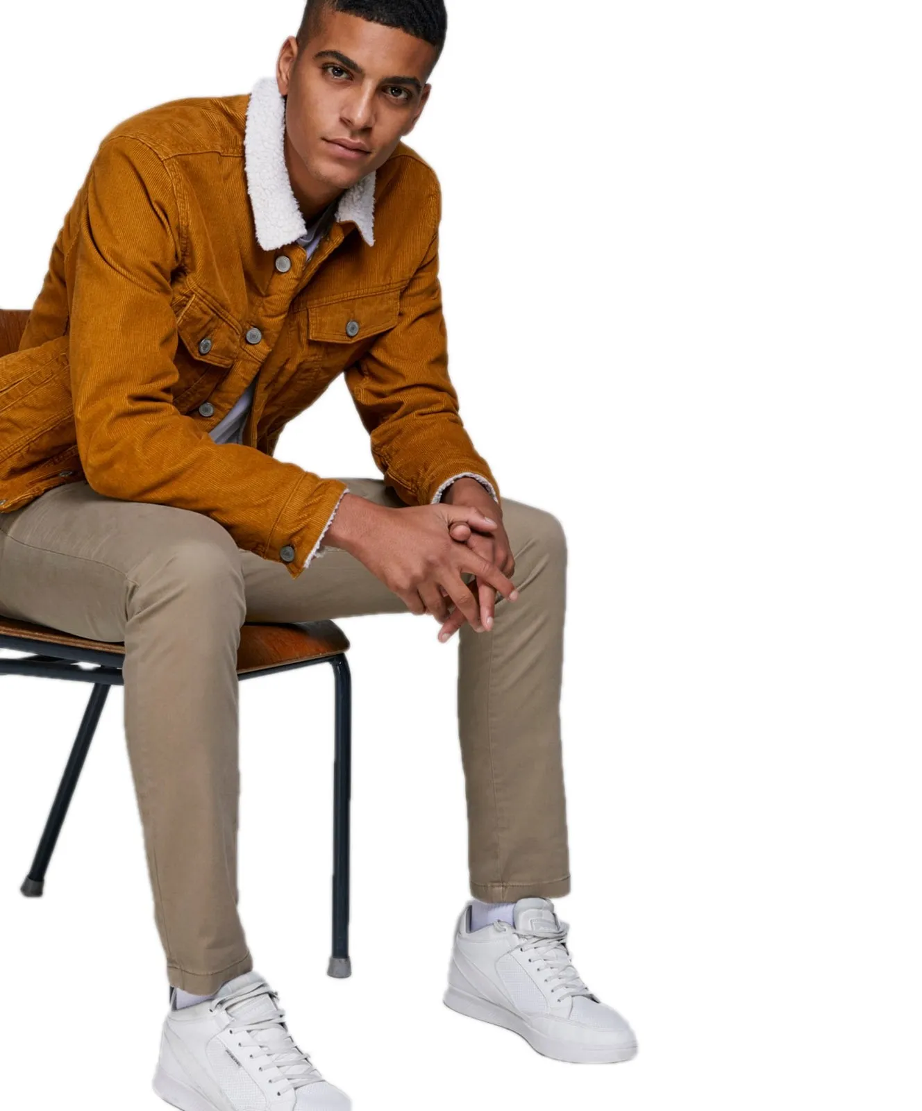 Herren Hose Marco von Jack & Jones in Beige