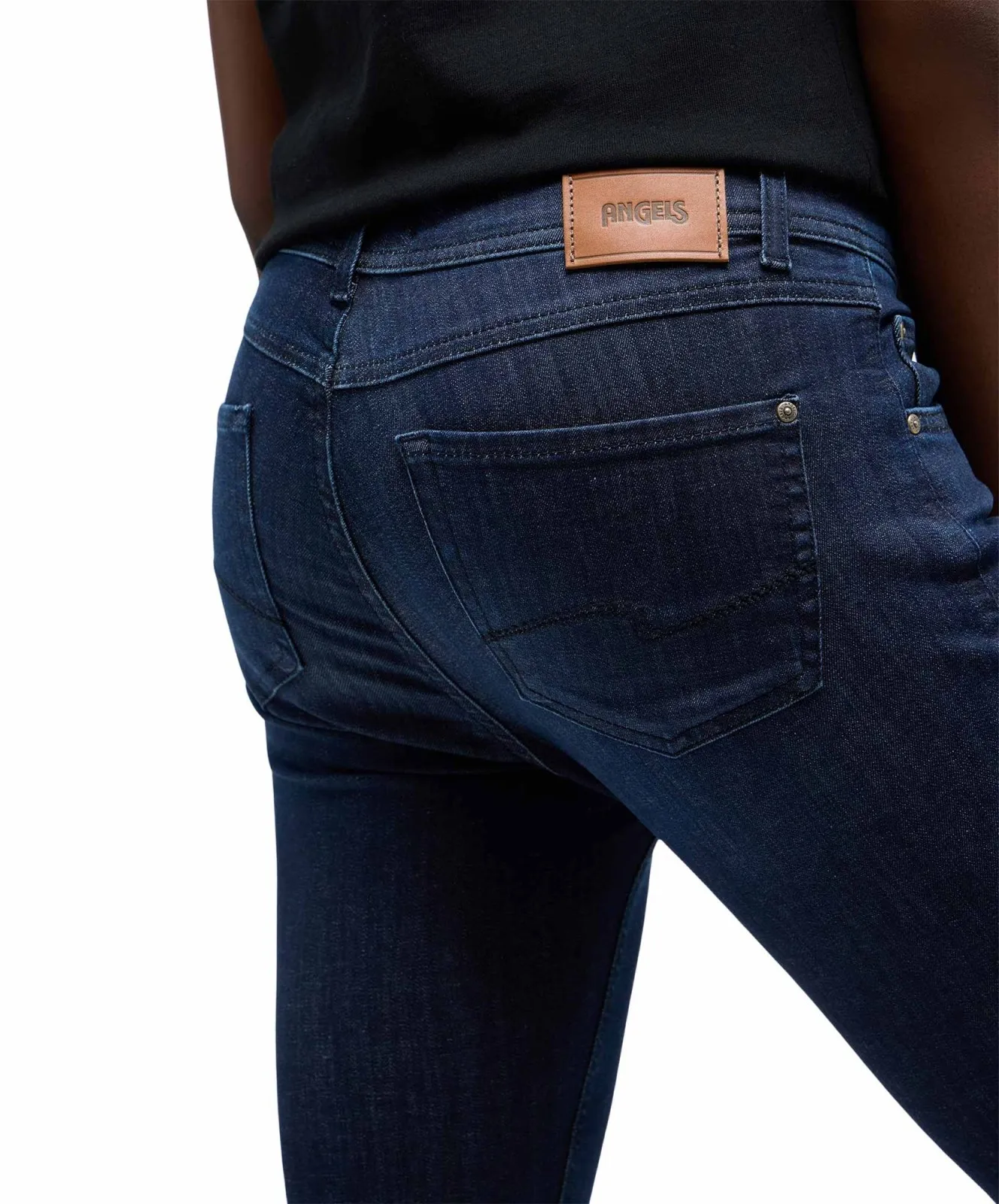 Damen Jeans Ornella von Angels in Dark Indigo Used