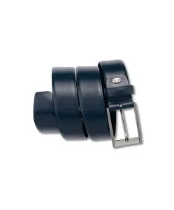 Bernd Götz Herren Rindledergürtel Touno Lucido in Marine