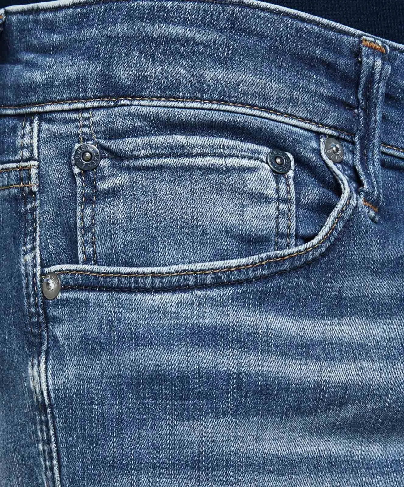 Herren Jeans Glenn Felix von Jack & Jones in Blue Denim
