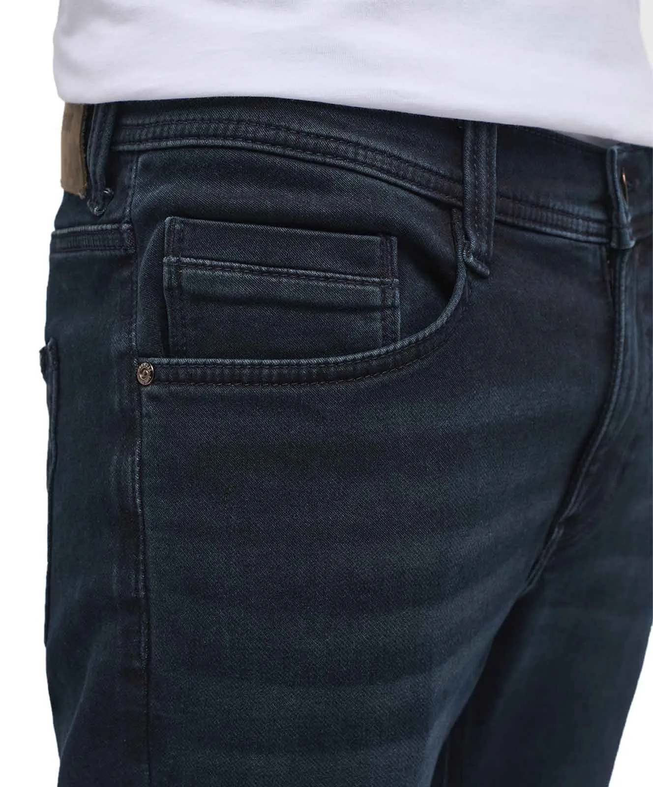 Herren Jeans Oregon Slim K von Mustang in Blue Black