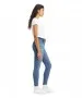 Damen Jeans 711 Skinny von Levis in Blue Wave Mid