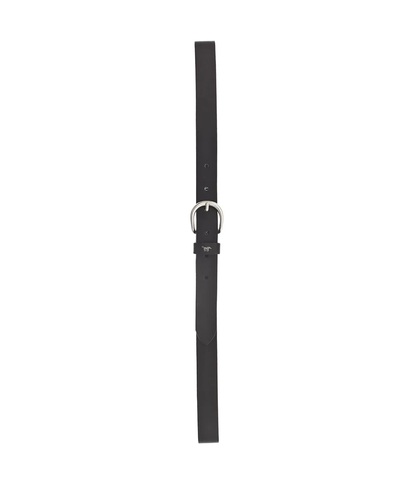 Damen Gürtel 2,5cm Ledergürtel mit Schließe von Mustang in Schwarz