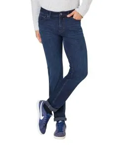 Paddocks Ranger Pipe Jeans in Blue Black Waschung