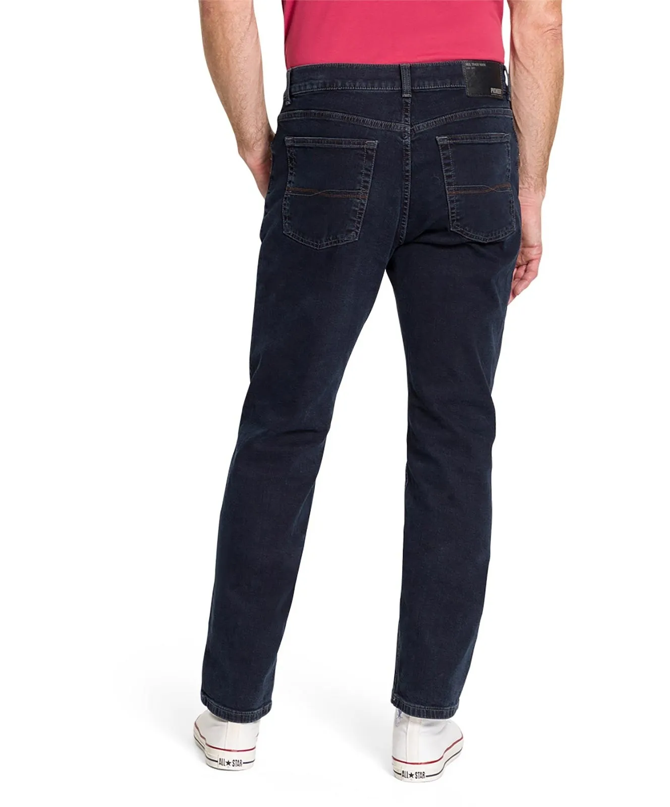 Herren Jeans Ron von Pioneer in Blue\Black Raw