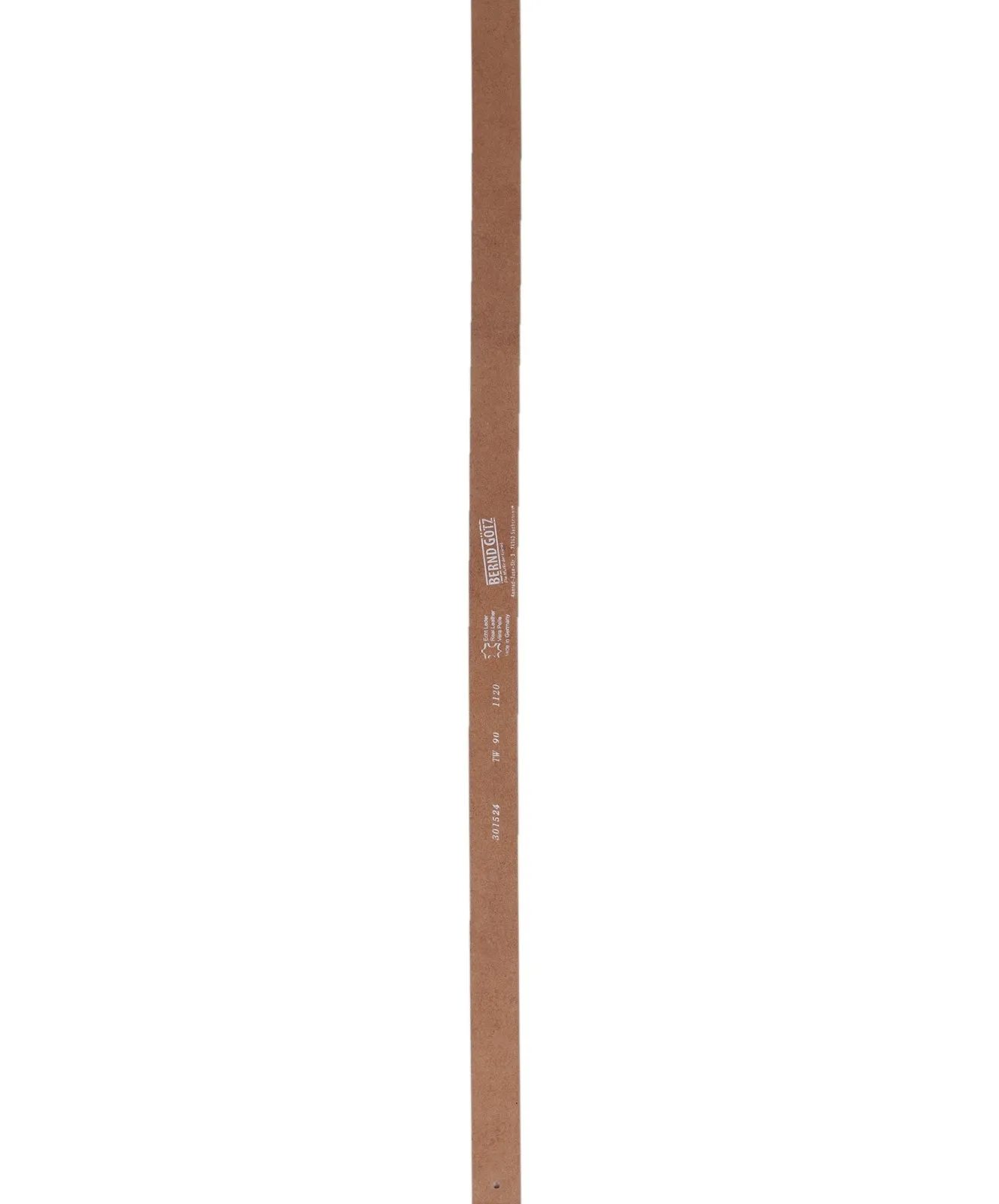 Damen Gürtel 3cm Softledergürtel von Bernd Götz in Cognac
