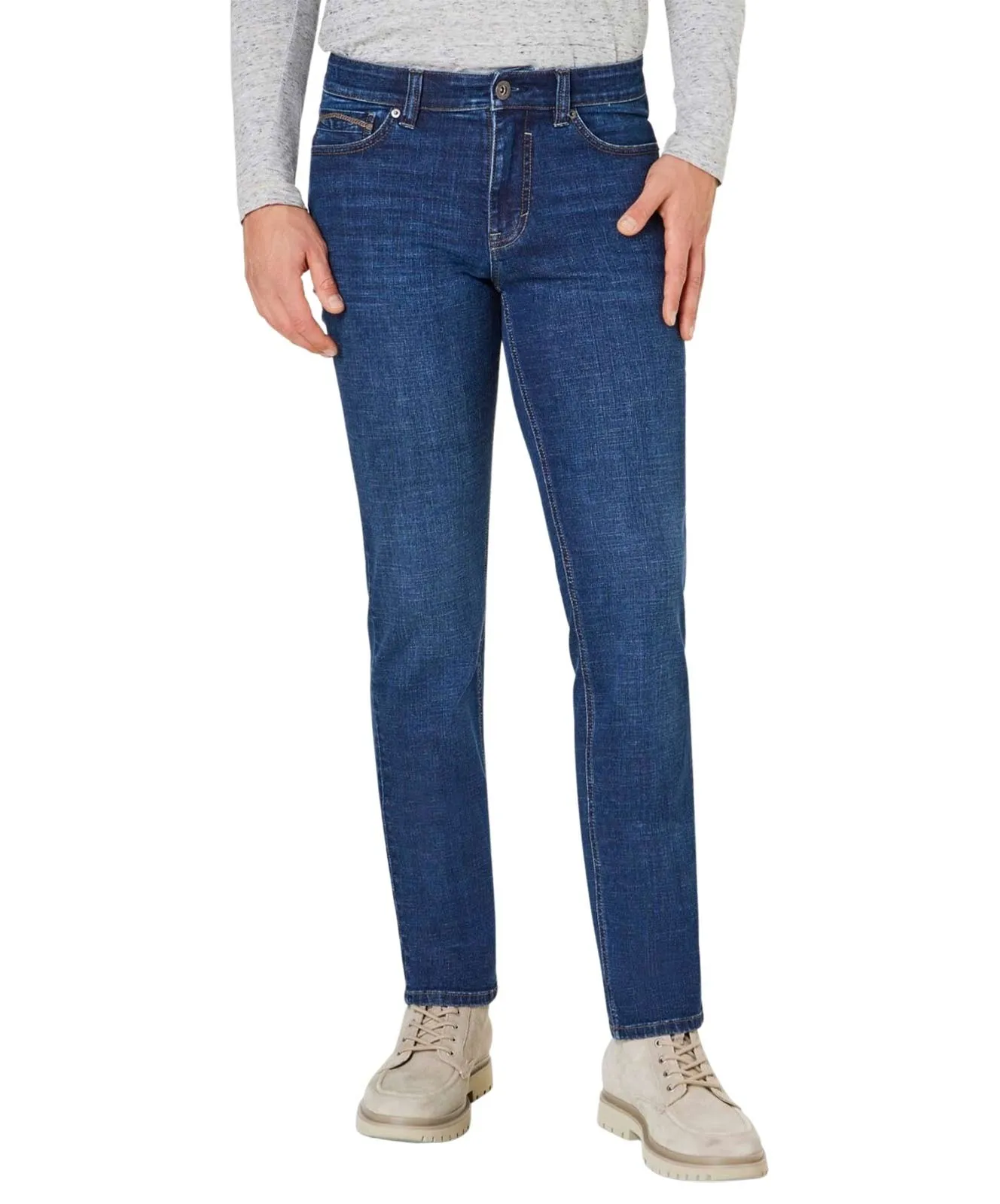 Herren Jeans Ranger Pipe von Paddocks in Medium Blue Soft Used