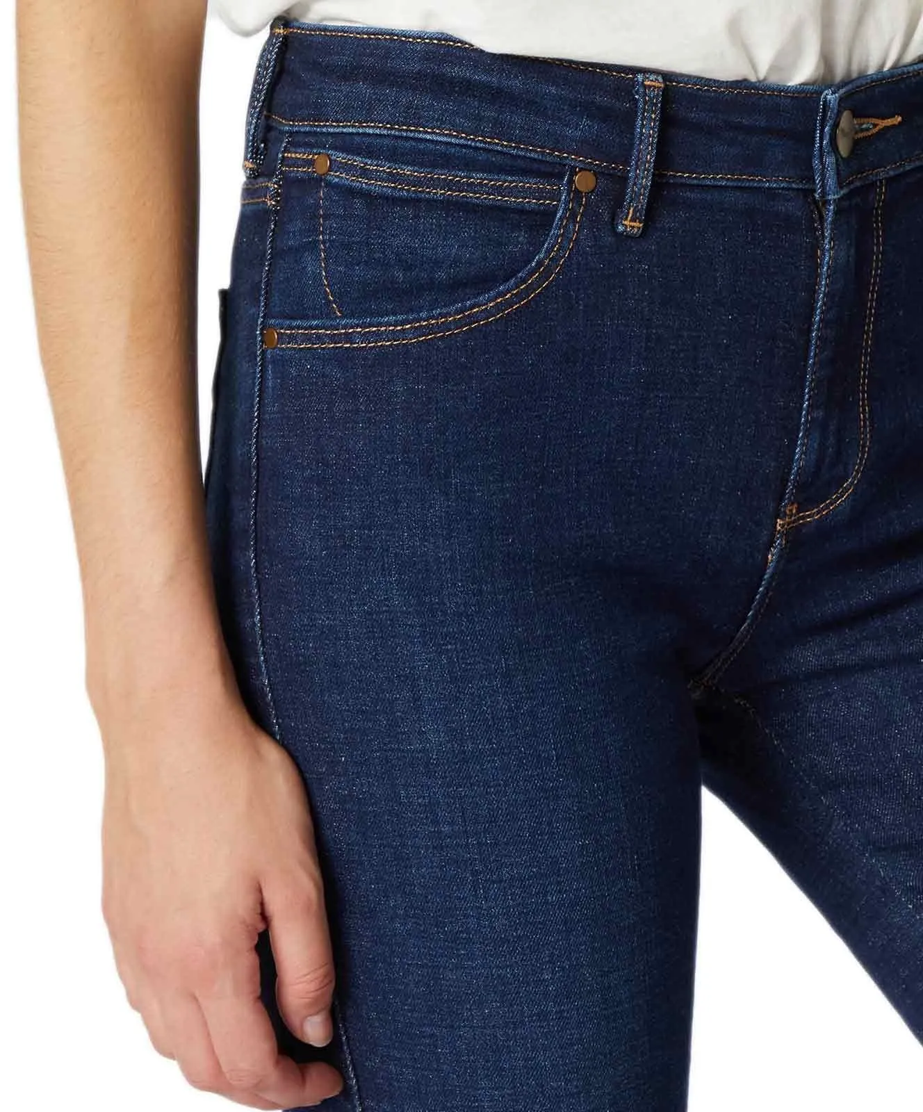 Damen Jeans Slim von Wrangler in Night Blue