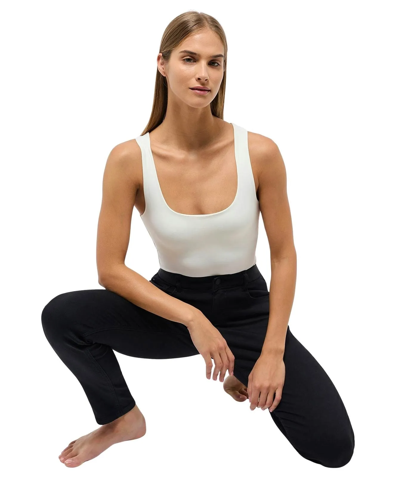 Damen Jeans One Size Fits All von Angels in Black
