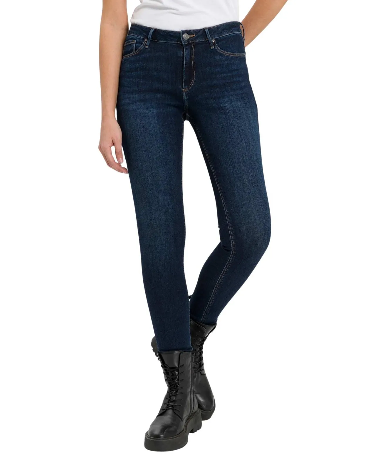 Damen Jeans Alan von Cross in Deep Blue Used