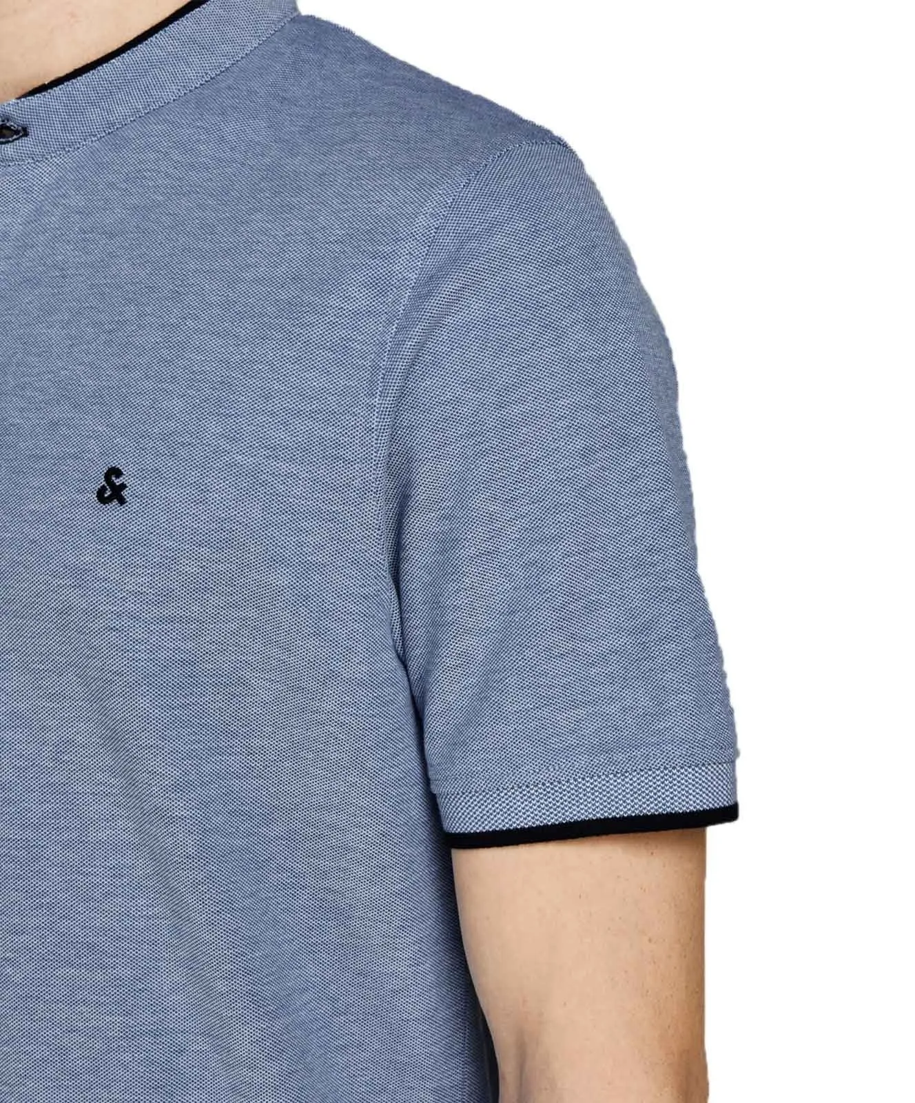 Herren Shirt Paulos Mao von Jack & Jones in Bright Cobalt