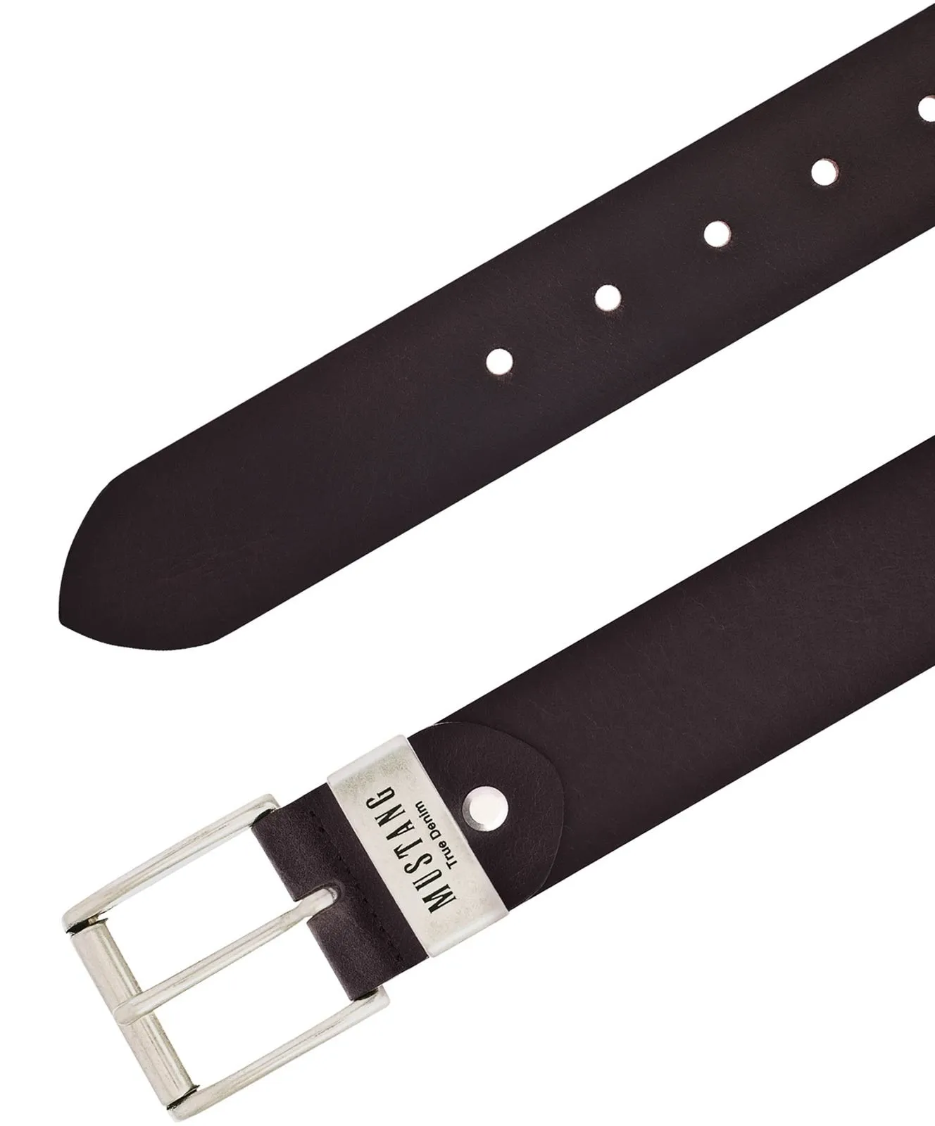Herren Gürtel 40 mm Gürtel MG2104R04 von Mustang in Dark Brown