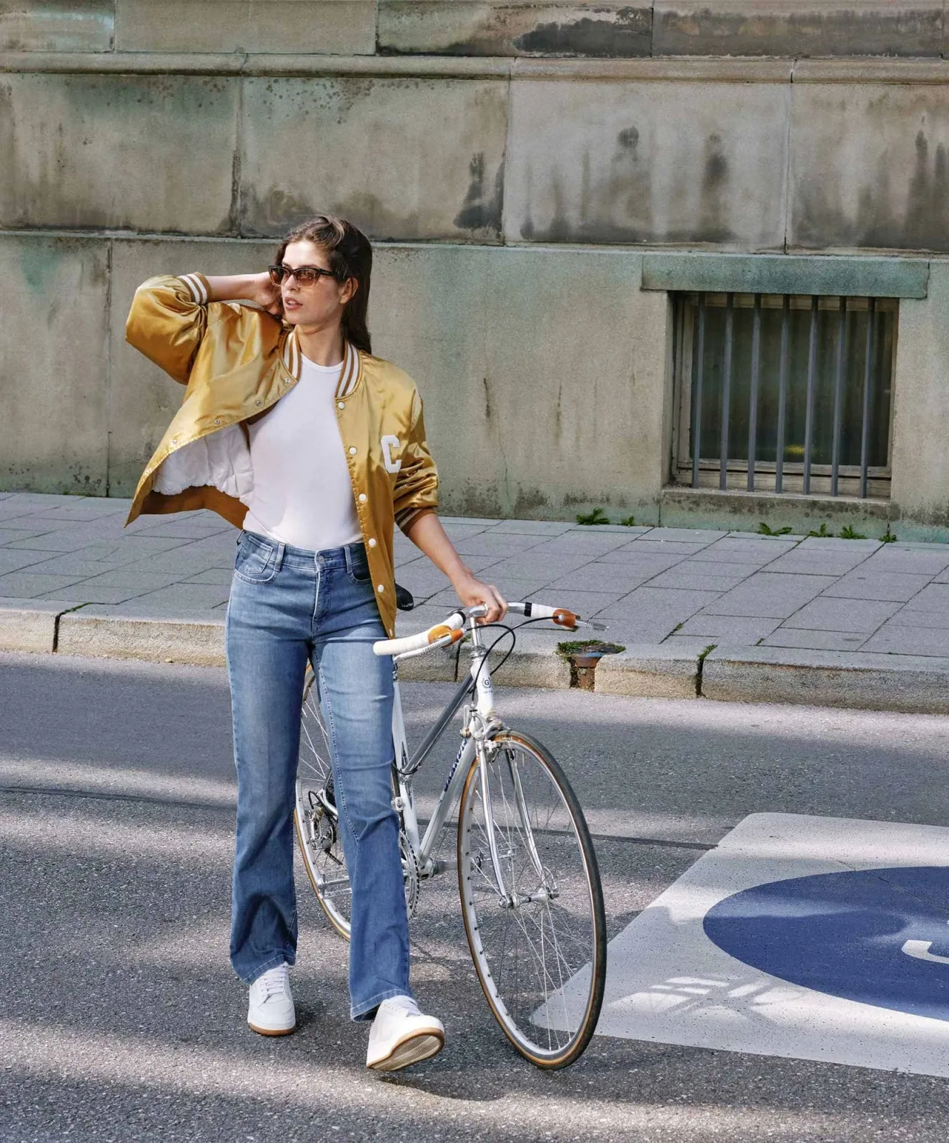 Damen Jeans Laura von MAC in Winter Baby Blue