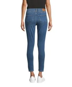 Cross Jeans Skinny Fit Judy aus blauem Organic Cotton