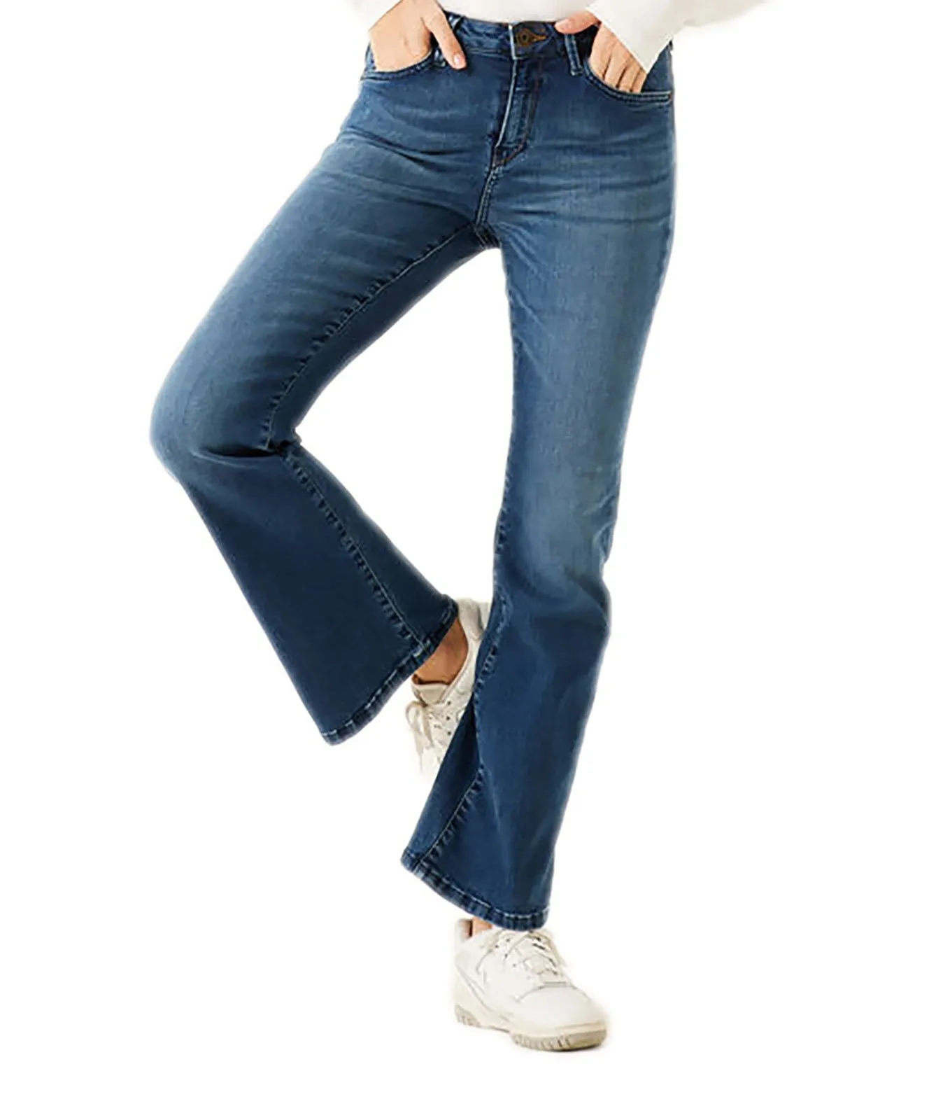 Damen Jeans Celia 245 von Garcia in Dark Used