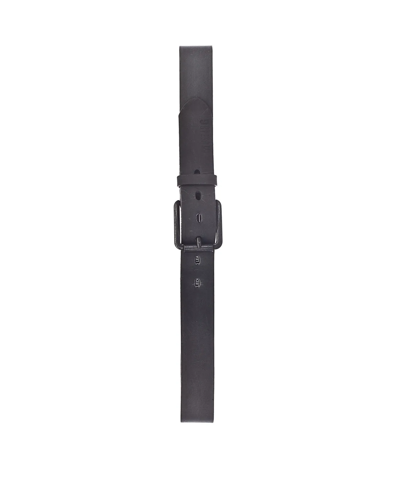 Herren Gürtel Vollrindleder-Gürtel in 40 mm von Mustang in Black