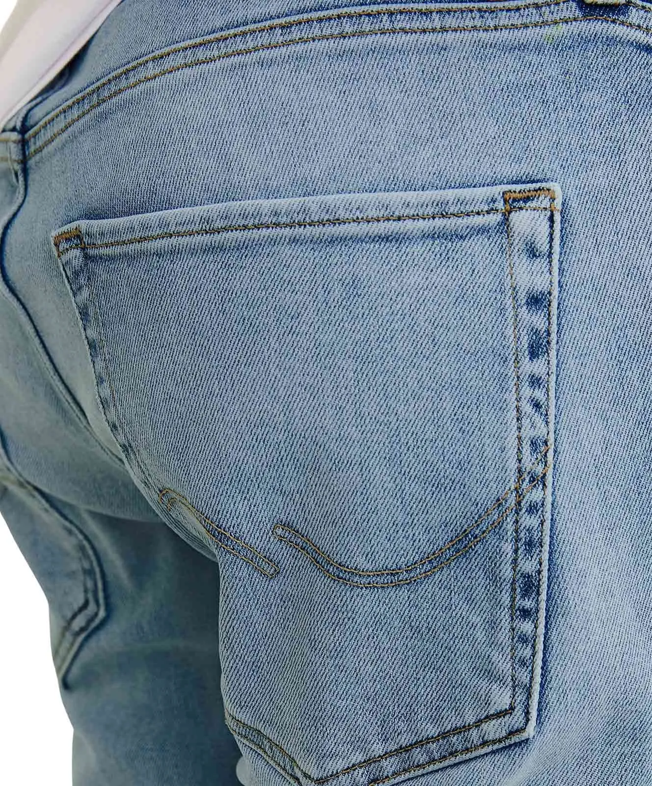 Herren Jeans Clark Original von Jack & Jones in Blue Denim