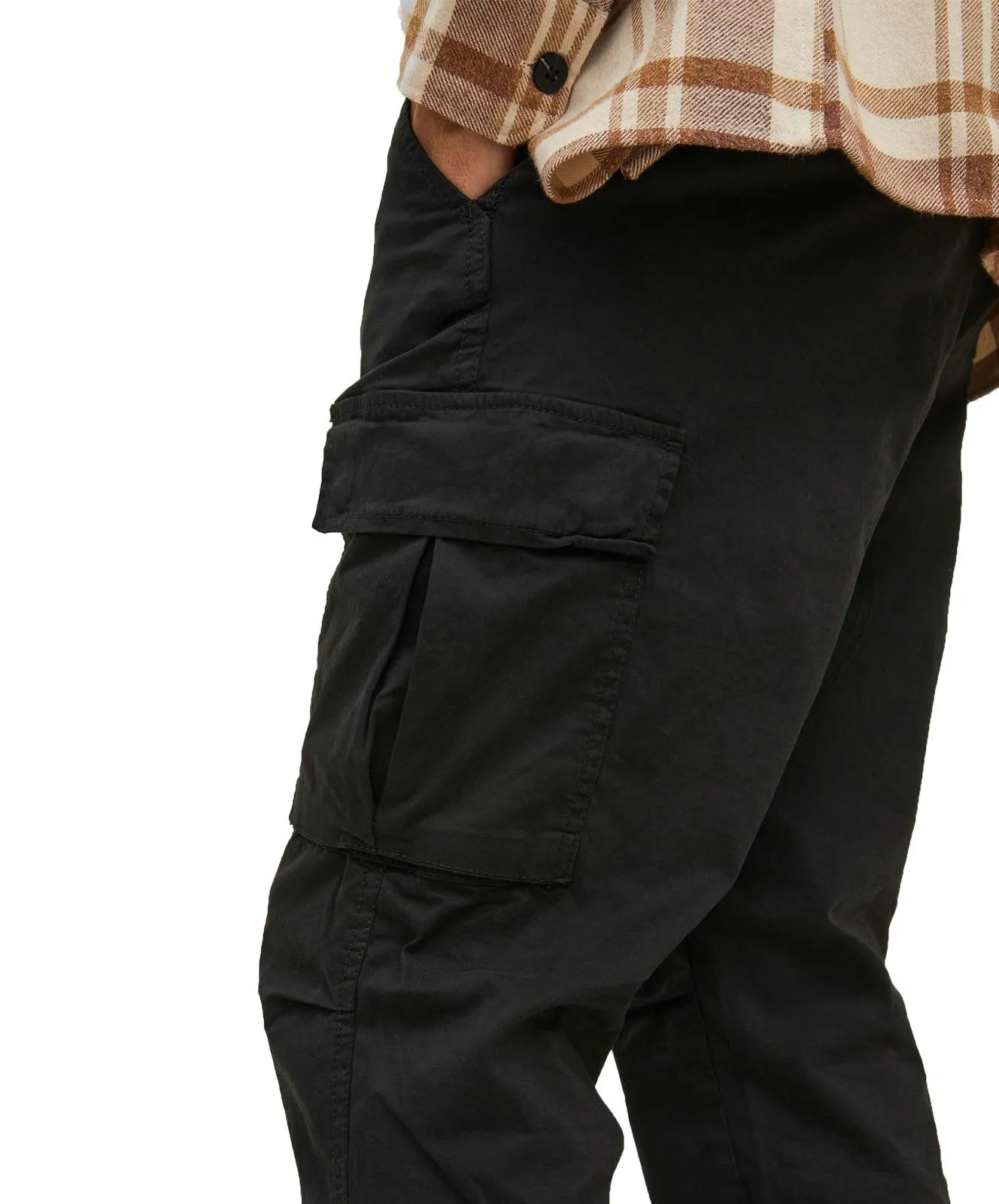 Herren Hose Stace Trucker von Jack & Jones in Black
