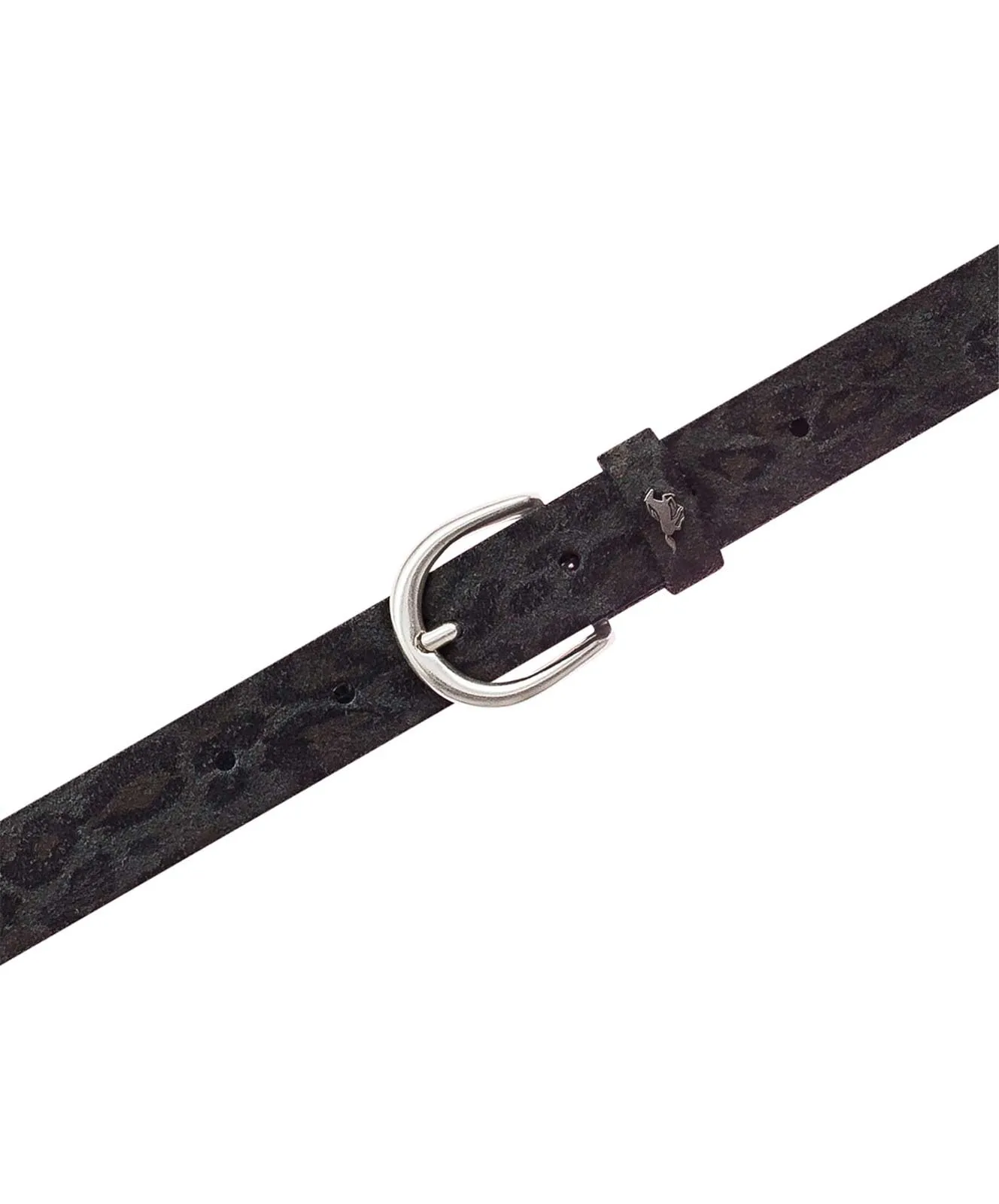 Damen Gürtel 25 mm Gürtel von Mustang in Schwarz-Anthrazit