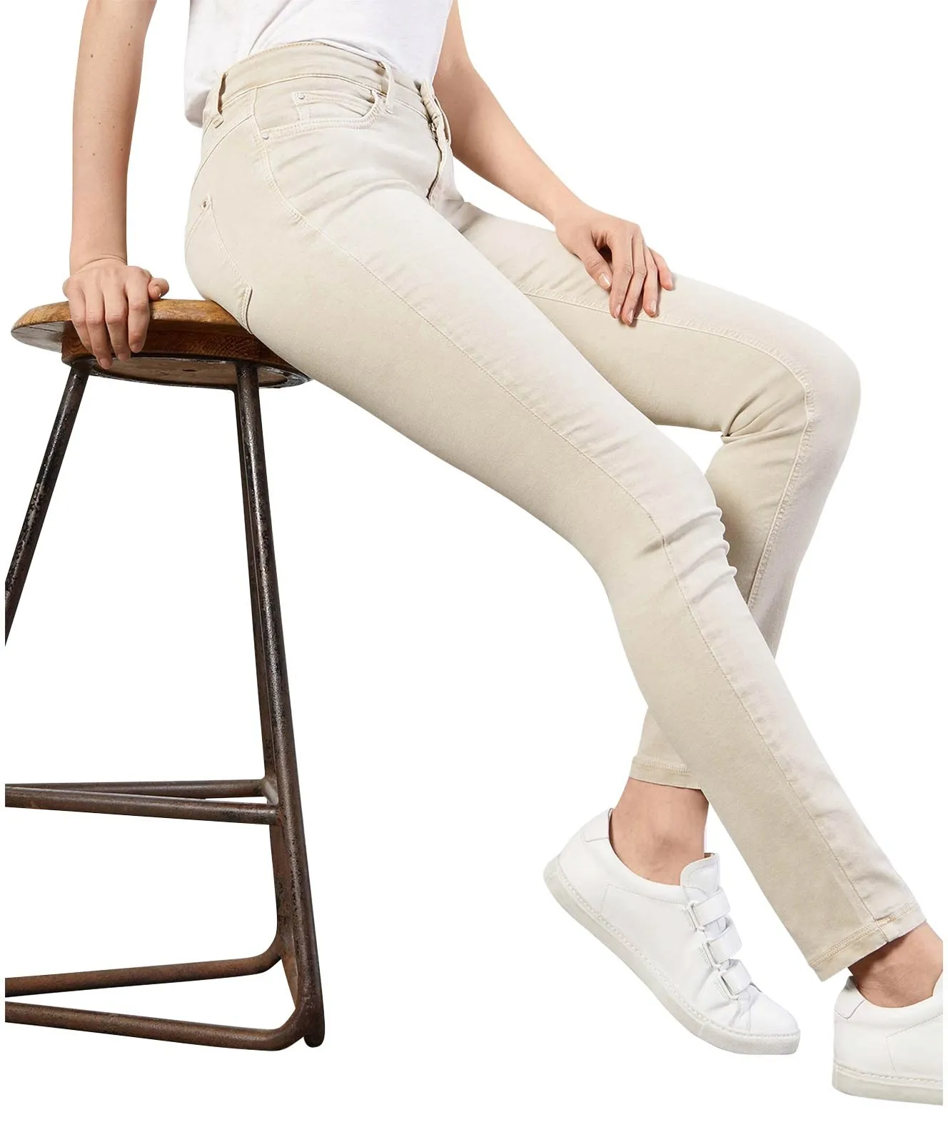 Damen Jeans Dream von MAC in Smoothly Beige