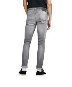 Jack & Jones Jeans Slim Fit Glenn Icon in gebleichtem Grau