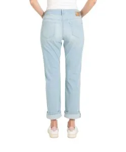 MAC Straight Jeans Sue Relax in Hellblau