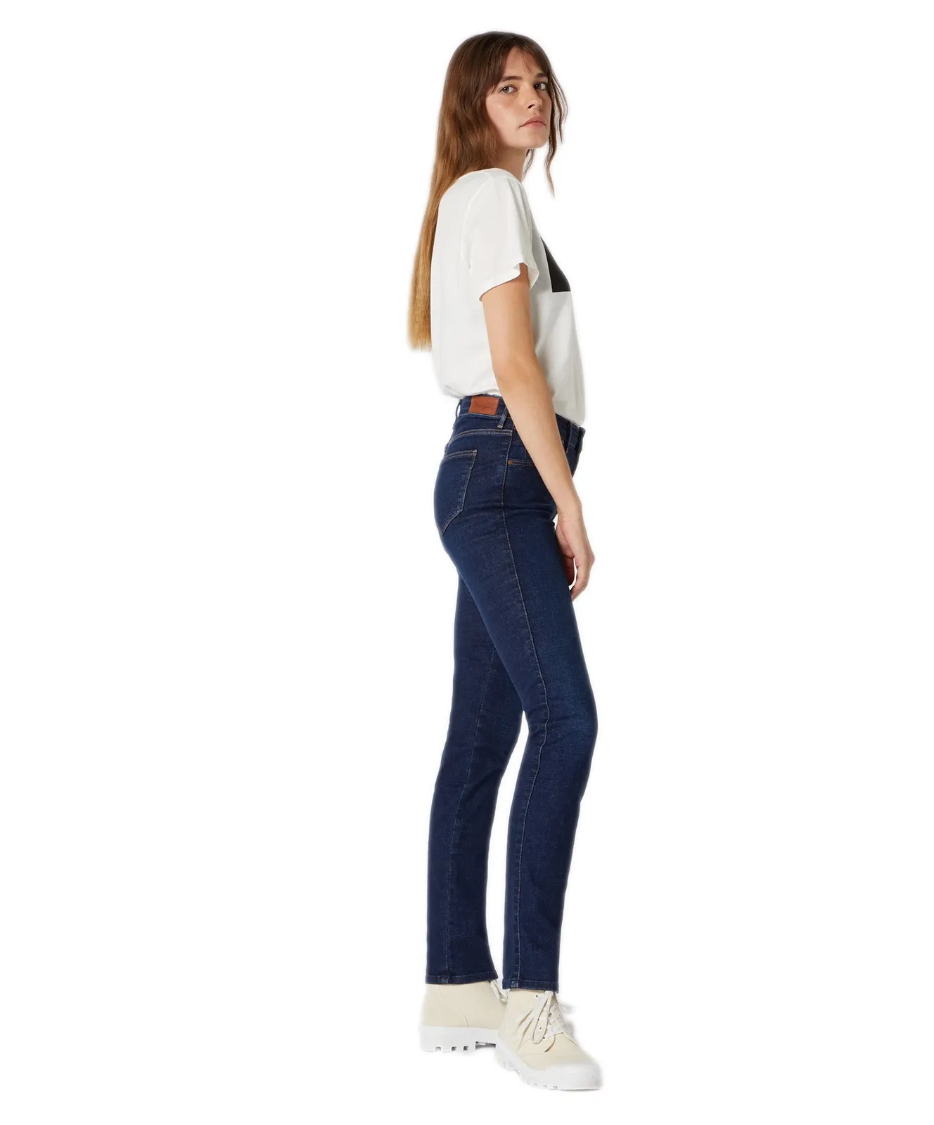 Damen Jeans Slim von Wrangler in Night Blue