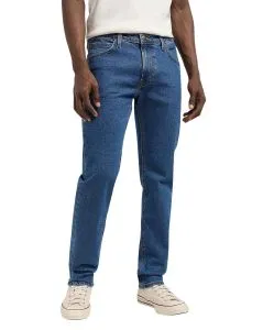 Lee Daren Zip Fly Jeans in Stone-Waschung