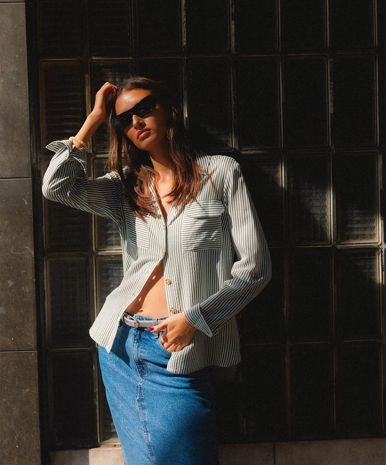Damen Bluse Bumby von Vero Moda in Laurel Wreath