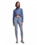 Damen Jeans Kesia von Pieces in Light Blue