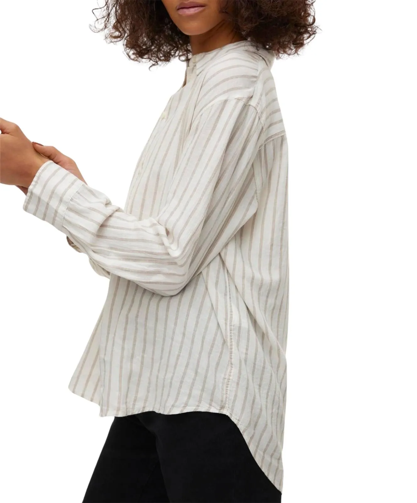 Damen Bluse Linn von Vero Moda in Snow White Olga Moom Rock