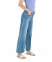 Damen Jeans Wide Fringe von MAC in Winter Baby Blue