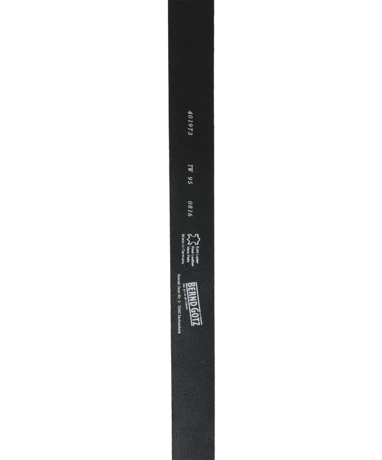 Damen Gürtel 4cm Nappaledergürtel von Bernd Götz in Marine