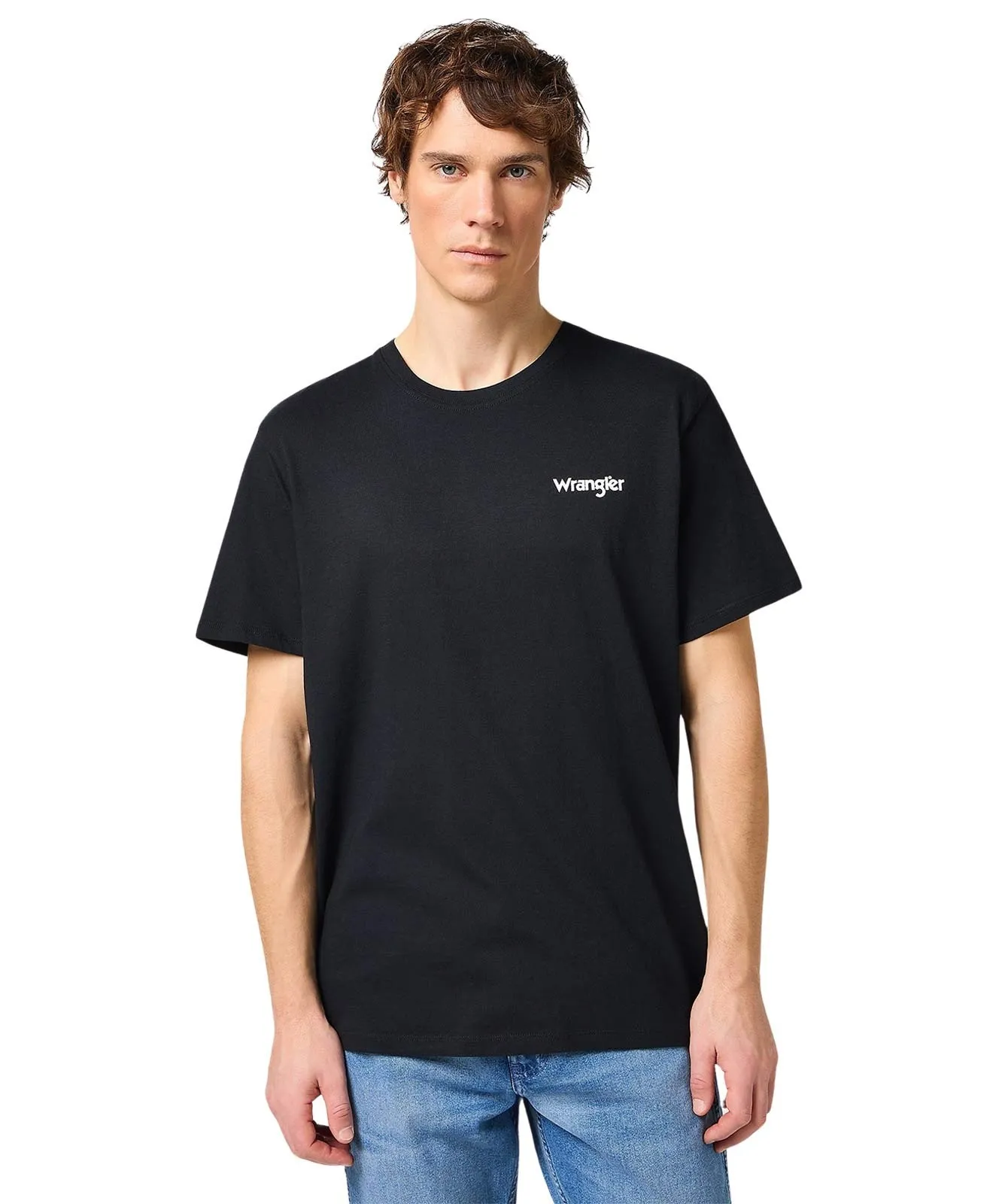Herren Shirt 2 Pack Sign Off Tee von Wrangler in Blue