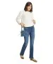 Damen Jeans Lauren von Cross in Dark Mid Blue