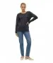 Damen Pullover Care von Vero Moda in Dark Grey Melange