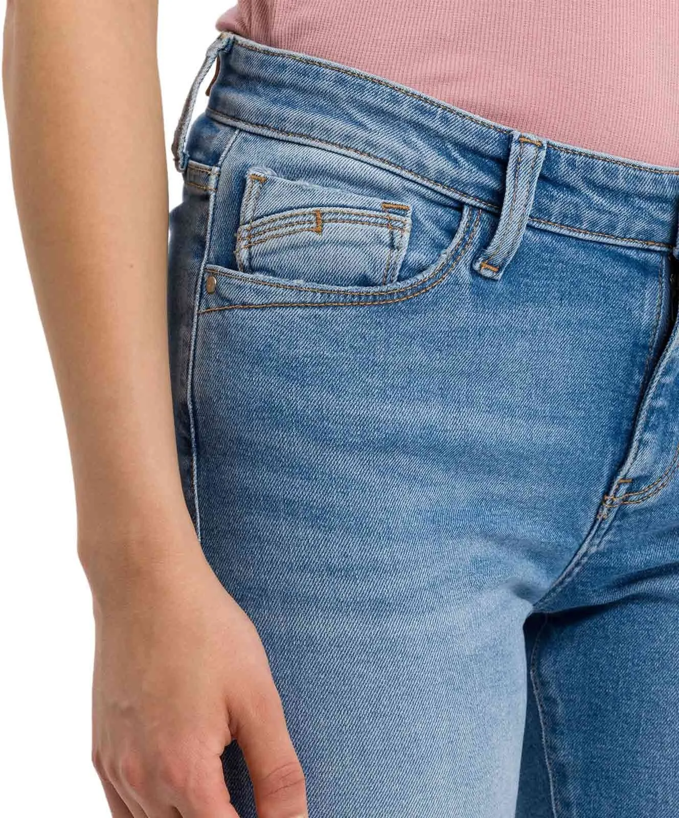 Damen Jeans Lauren von Cross in Light Blue