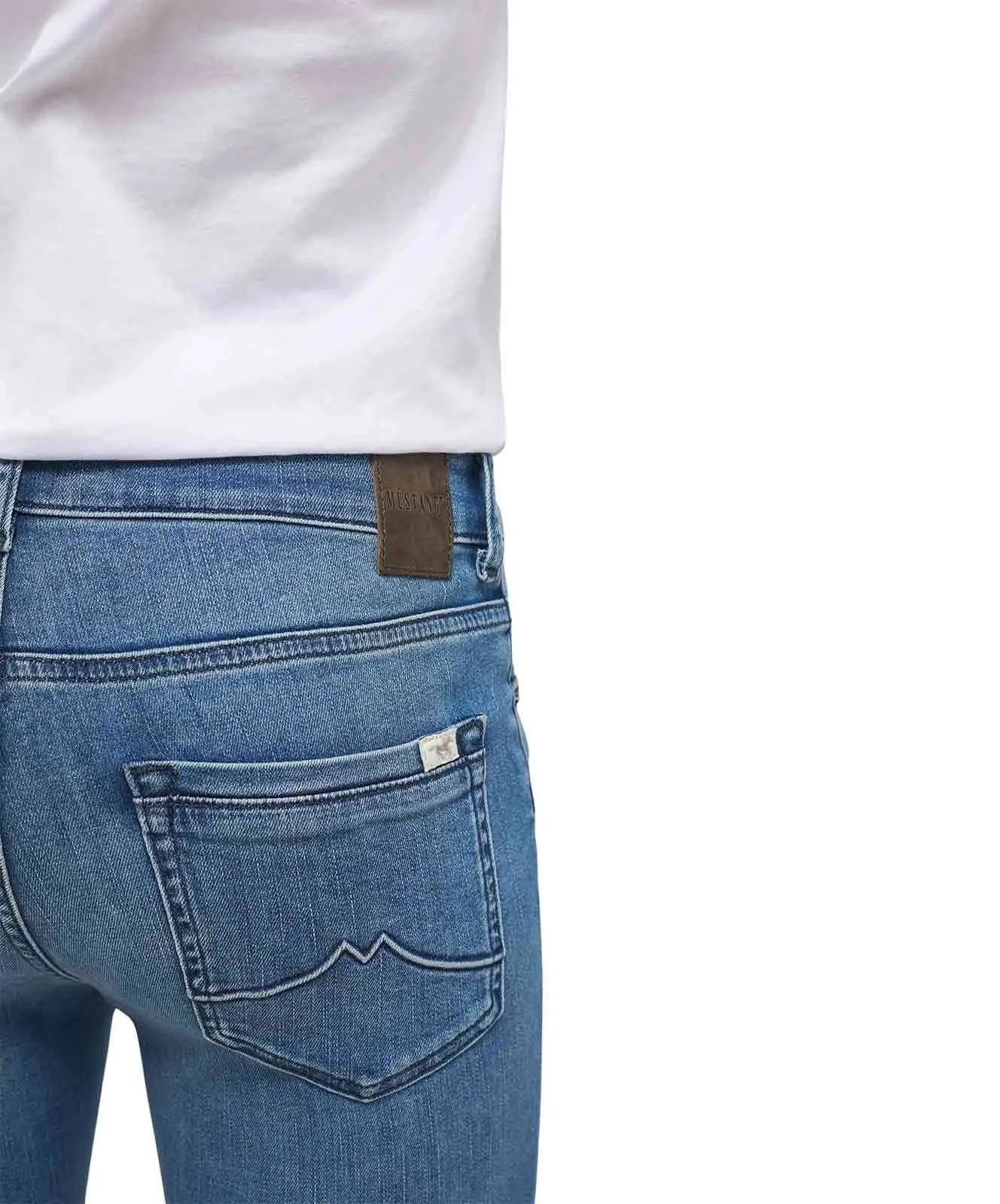 Damen Jeans Shelby Skinny von Mustang in Mittelblau