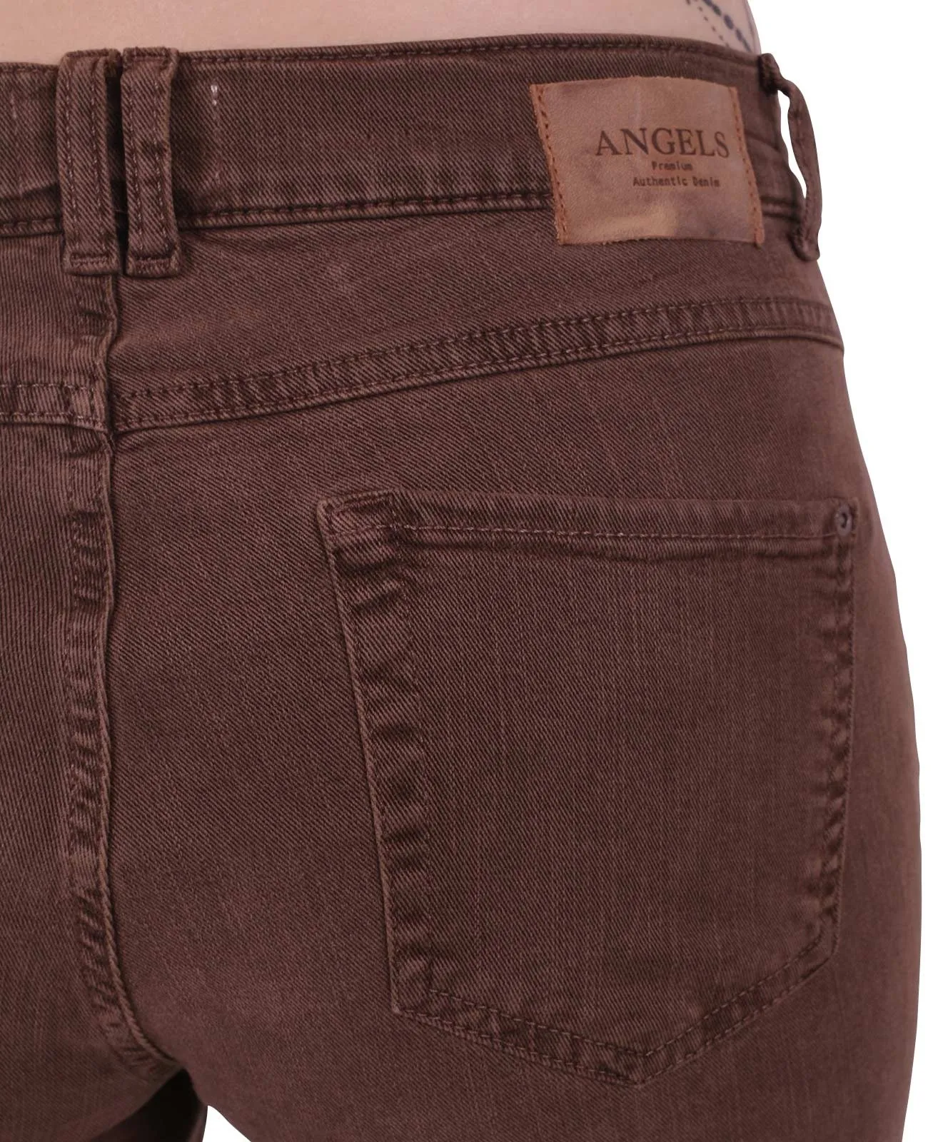 Damen Jeans Skinny Button von Angels in Dark Terra Used