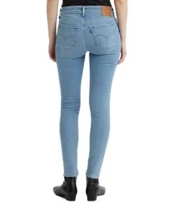 Levi's 711 Skinny Jeans in hellem Blue Wave