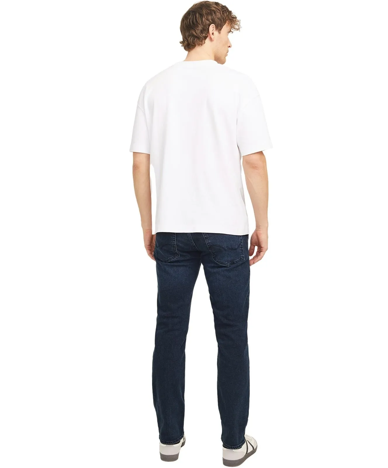 Herren Jeans Clark Original von Jack & Jones in Blue Denim