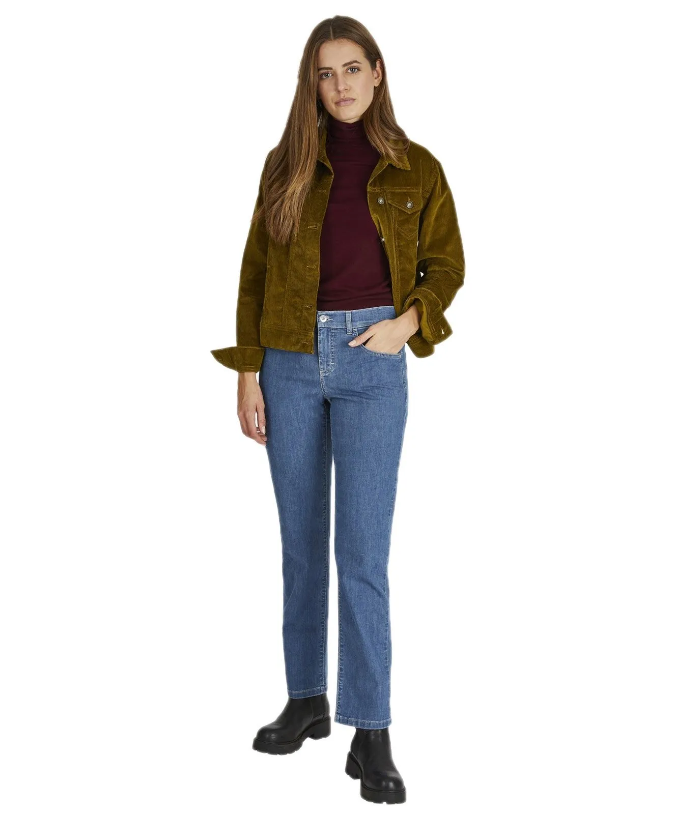 Angels Jeans Comfortable Fit Dolly in Light Blue