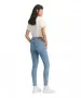 Damen Jeans 721 High-Rise Skinny von Levis in Blue Wave Light