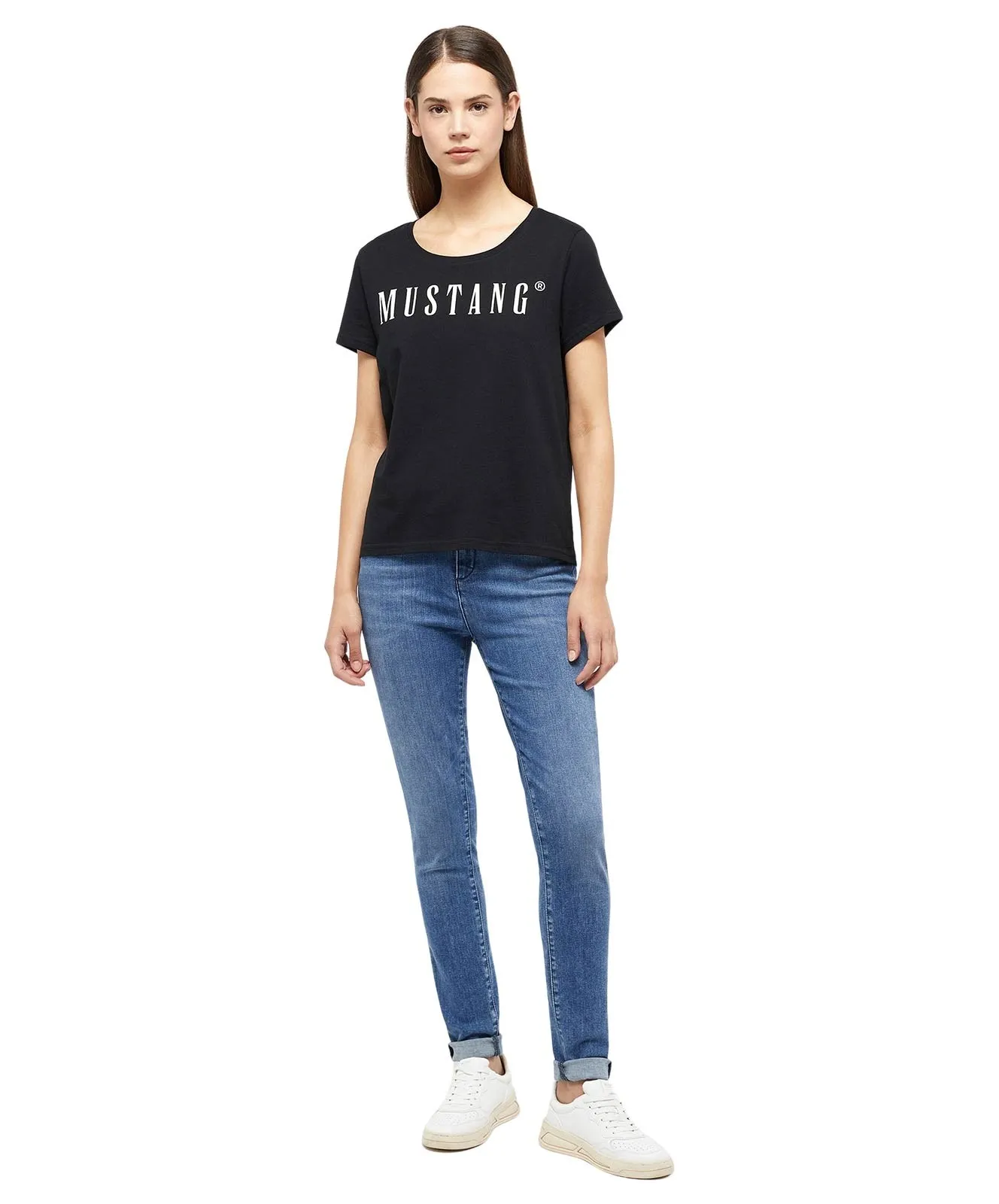 Damen Shirt Alma von Mustang in Black